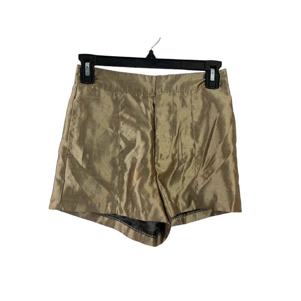 Forever 21 Women's Gold Shorts